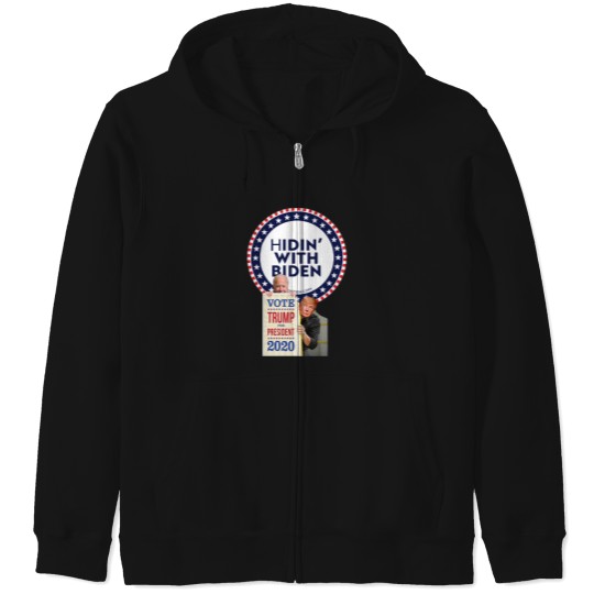 Discover Hiden with Biden Vote Both Hiden with Biden Vote Both Zip Hoodies