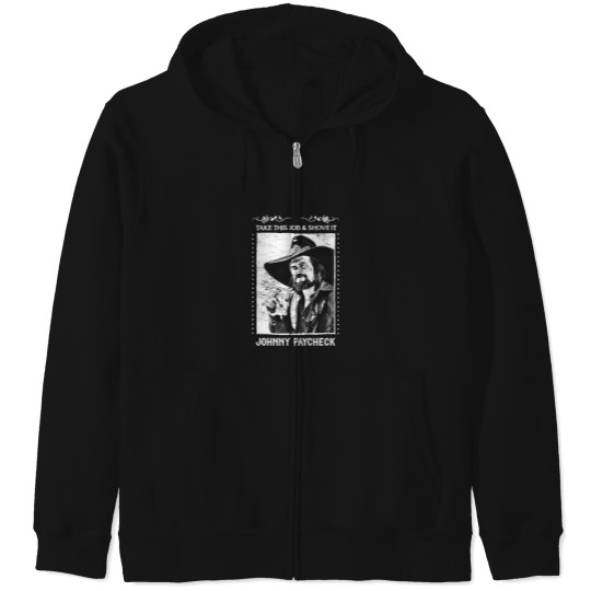 Discover Johnny Paycheck Zip Hoodies
