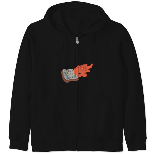 Discover Pudge Quote Zip Hoodies