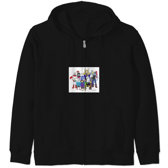 Discover Happy family Zip Hoodies