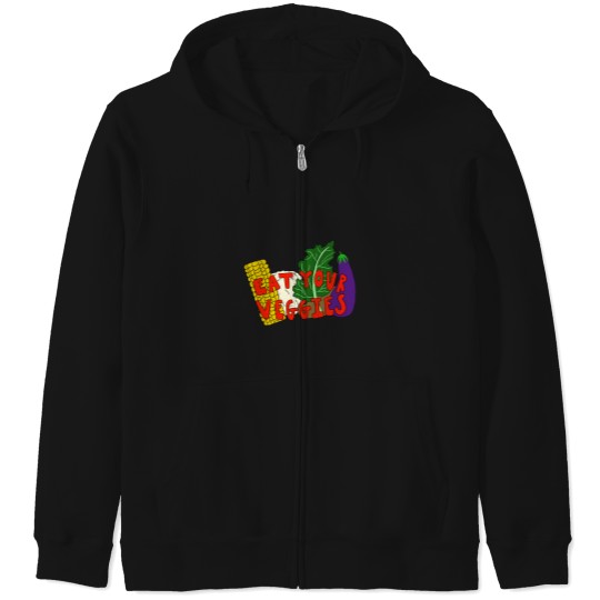 Discover Eat Your Veggies! Zip Hoodies