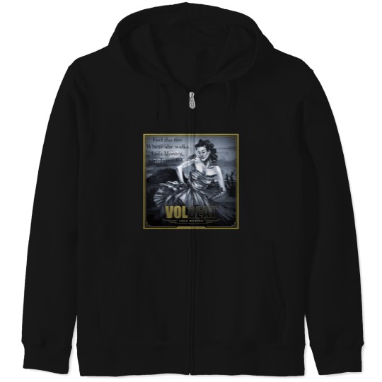 Discover Volbeat Lola Montez Long Sleeve T Shirt Zip Hoodies