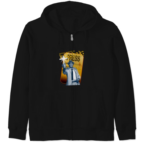 Discover Kolchak The Night Stalker Press Pass Design Zip Hoodies