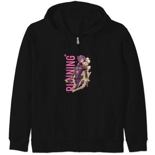 Discover Hot Anime Warrior Zip Hoodies
