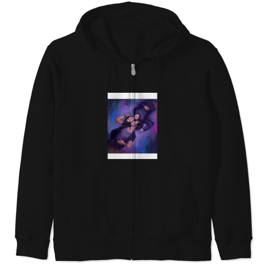 Discover you explained the infinite.. Baseball ¾ Sleeve Zip Hoodies