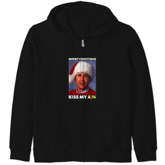 Discover merry des vacances de noël de national lampoon Zip Hoodies