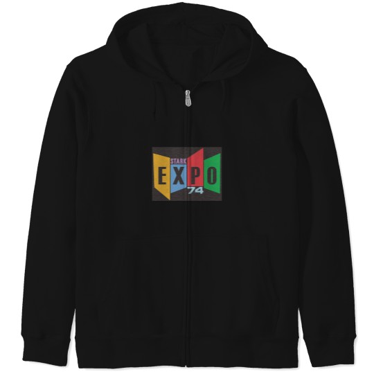 Discover Stark Expo No Location Zip Hoodies