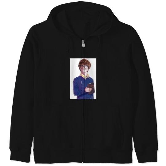 Discover Nerd Jinki Zip Hoodies