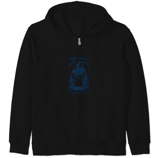 Discover Bob Seger Vintage Style Fan Art Design Zip Hoodies