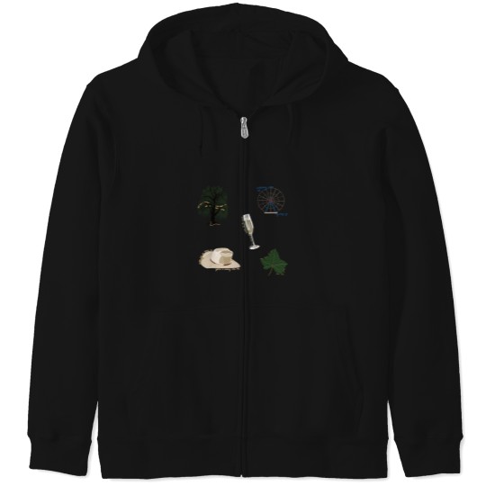 Discover evermore with lyrics Zip Hoodies