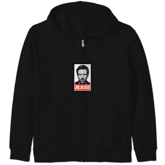 Discover series dr house Zip Hoodies