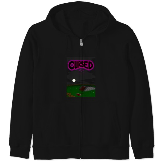 Discover Cursed Stairwell 1 Zip Hoodies