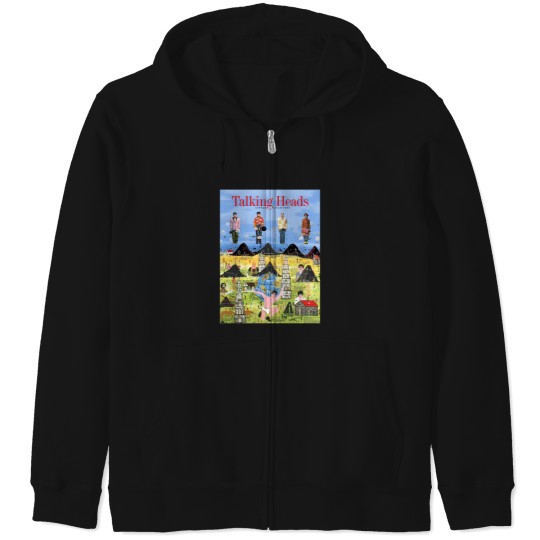 Discover Talking Heads Groundbreaking Grooves T-Shirt Zip Hoodies