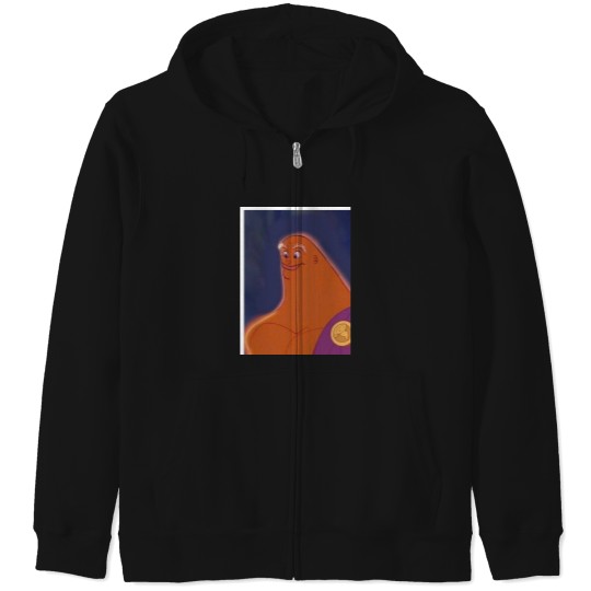 Discover Zeus no hair meme Graphic Zip Hoodies