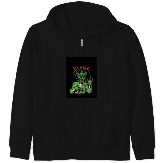 Discover In League With Bernie Graphic Zip Hoodies