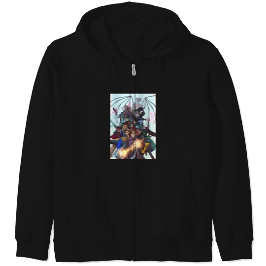 Discover Never Trust Articles About Dungeons And Dragons And HereS Why Zip Hoodies