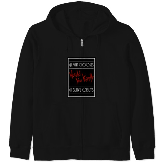 Discover A Man Chooses... 1 Zip Hoodies