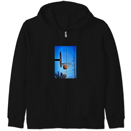 Discover Basketball Points Zip Hoodies