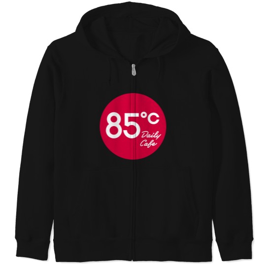 Discover 85 degrees celsius Bakery Cafe Zip Hoodies
