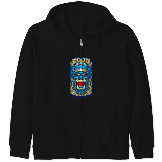 Discover King Kong Skater Zip Hoodies