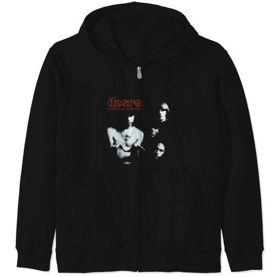 Discover The Doors Band Logo Zip Hoodie