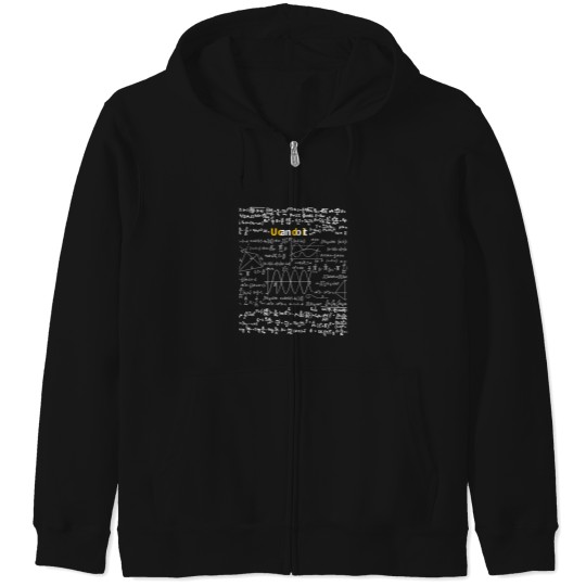 Discover U Can Do It Zip Hoodies