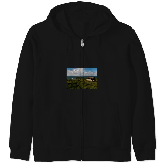 Discover Rusty Cannon Zip Hoodies