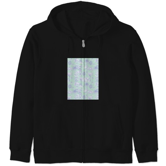 Discover safari toile de jouy Graphic Zip Hoodies