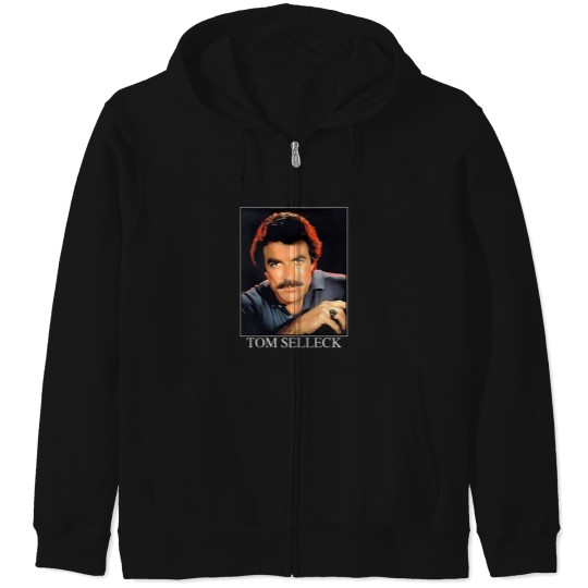 Discover Tom Selleck 1 Zip Hoodies