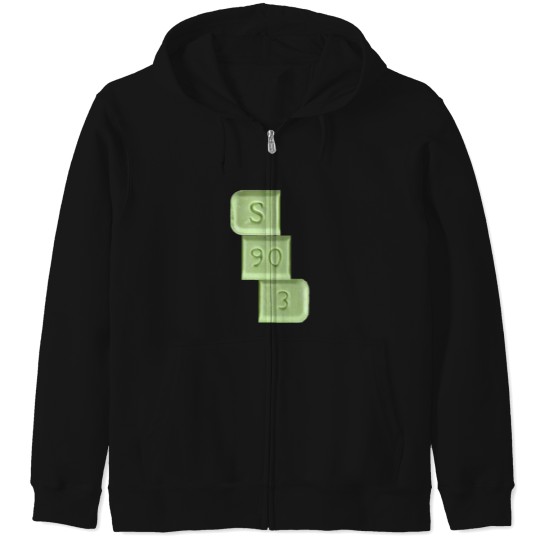 Discover Xanax Hulk S903 1 Zip Hoodies