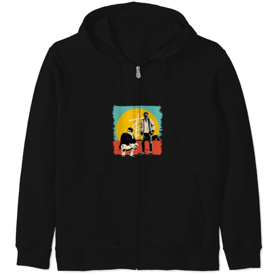 Discover Everybody Hates Me Zip Hoodies