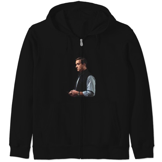 Discover Tom Wambsgans Puffy Sweater Vest 1 Zip Hoodies