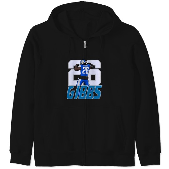 Discover Jahmyr Gibbs Posters and Art Prints, Jared Goff, Jahmyr Gibbs Zip Hoodies