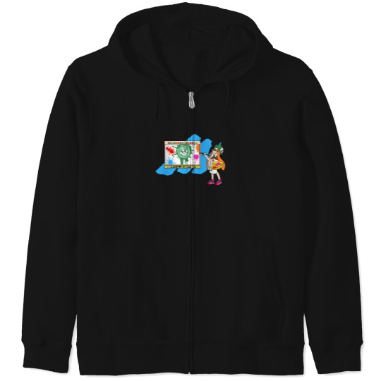 Discover Squid Paint 2 Zip Hoodies