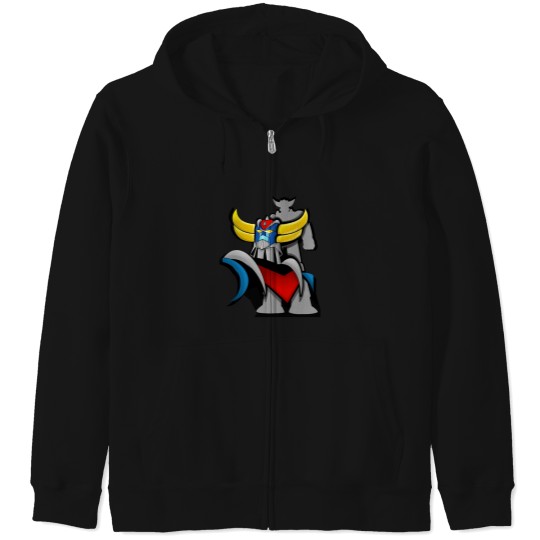 Discover Goldorak Grendizer Vintage Goldorak (2) Zip Hoodies