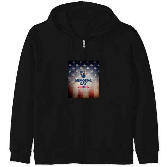 Discover Veterans Day Zip Hoodies