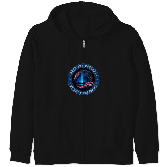 Discover We Will Never Forget 911 American Eagle Usa Flag Shirt Zip Hoodies