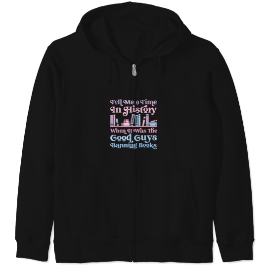 Discover Reading Banned Books Reader I Read Banned Books Zip Hoodies