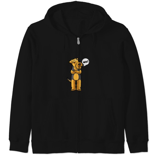 Discover Stubborn Welsh Terrier Dog Zip Hoodies