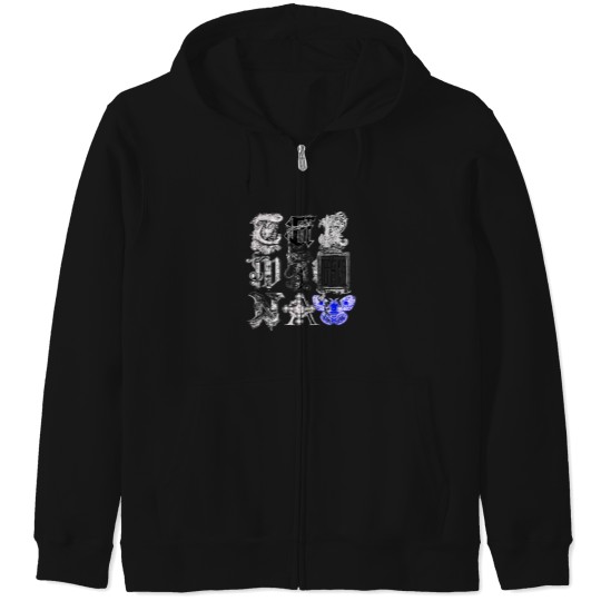 Discover Fear And Hunger Termina Logo Zip Hoodies