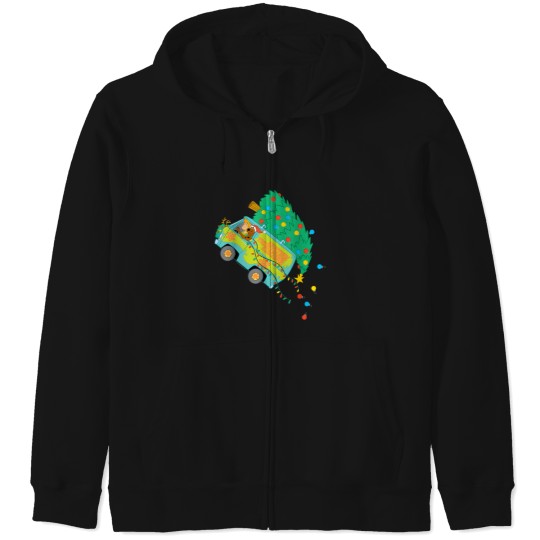 Discover scoobydoo oh arbre de noël Zip Hoodies
