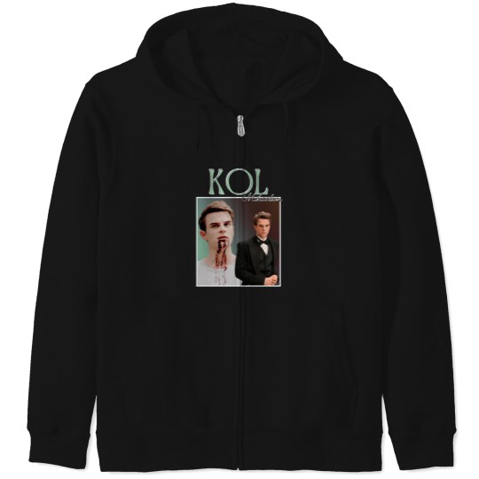 Discover Kol Mikaelson Vintage Heartthrob (1) Zip Hoodies
