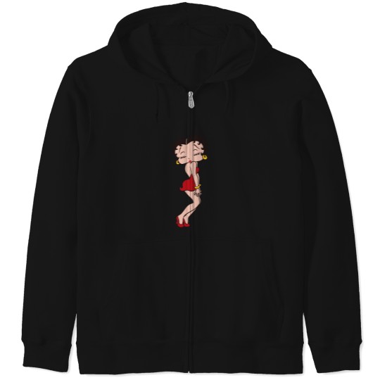 Discover Betty Boop Zip Hoodie