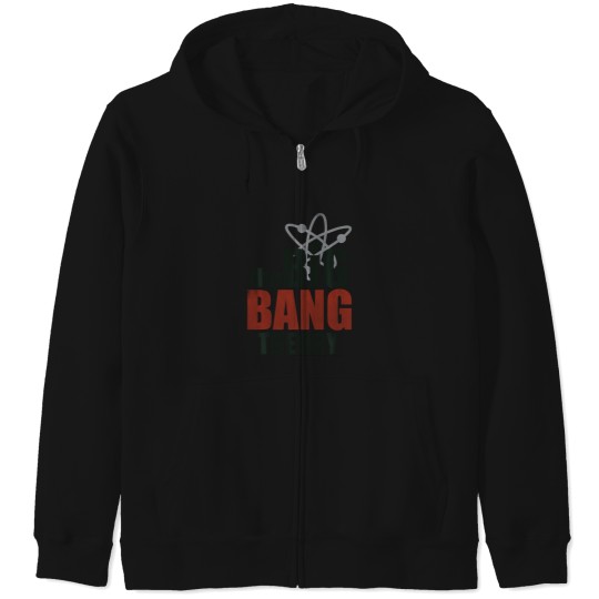 Discover Logo Stack Zip Hoodies