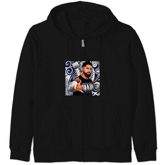 Discover Main Event Jey Wrestling Entertainment Uso Zip Hoodies