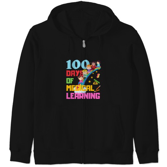 Discover 100 days of school design  3 Zip Hoodies