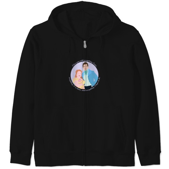 Discover I Love You With Everything I Am Colin Penelope Bridgerton Netflix Zip Hoodies
