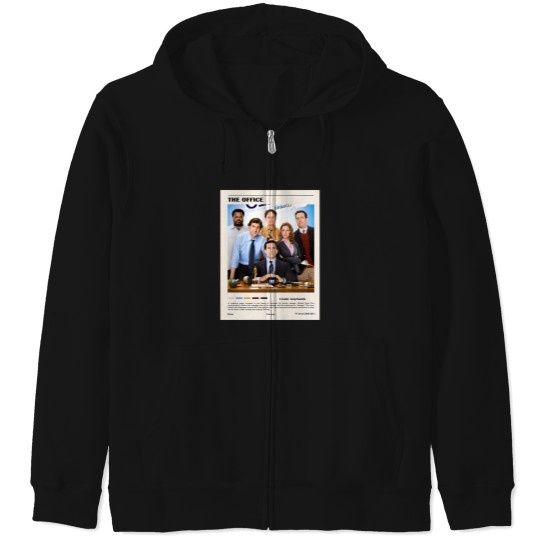 Discover Tv Series Poster Zip Hoodies