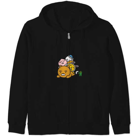 Discover Kakaotalk Friends Zzzz Zip Hoodies