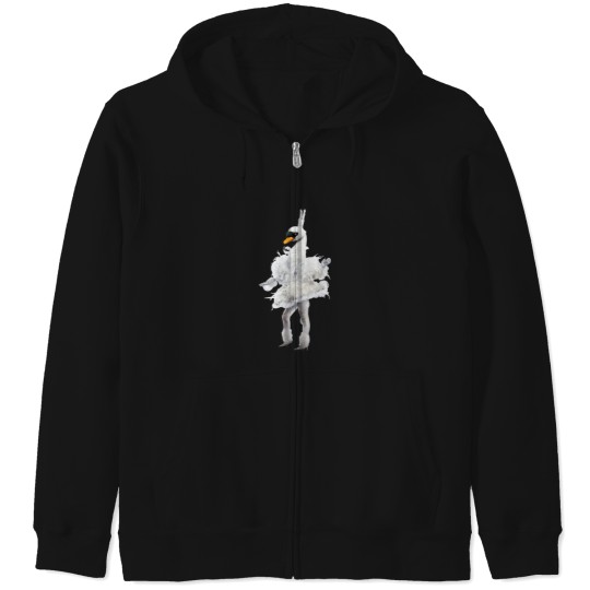 Discover Masked Singer US Season 3 Costume  Swan Zip Hoodies